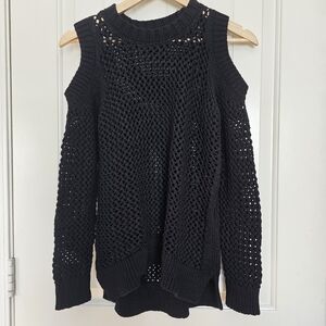 AllSaints Arzana Cold Shoulder Top